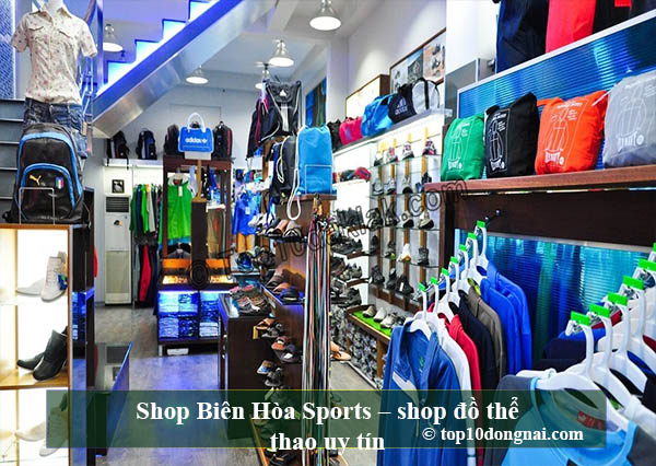 Shop đồ thể thao Đồng Nai